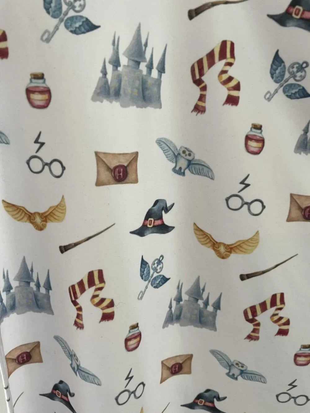 Harry Potter theme baby blanket, polyester, NWOT